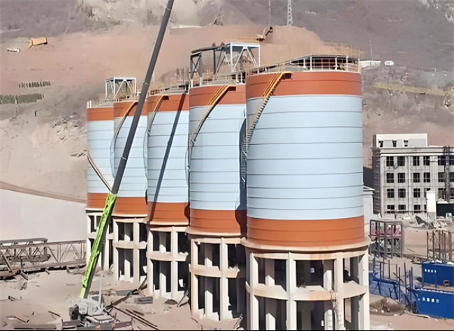 白茅湖农场高架钢板仓